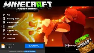 Sukuna & Gojo UI For MCPE 1.21+ | Anime Boy UI For MCPE 1.21+