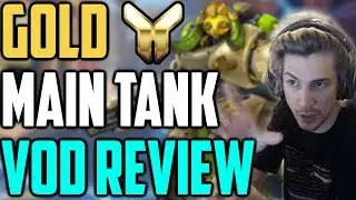 xQc Reviews Gold Main Tank Gameplay - Viewer VOD Reviews #1 | xQcOW