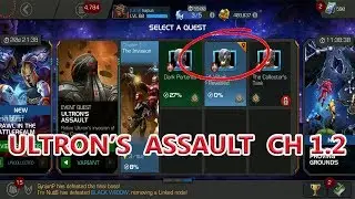 ULTRON'S  ASSAULT (VARIANT) CHAPTER 1 (CH.1.2) COMPLETION marvel contest of champion