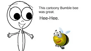 Sackboy the alien: Cartoony Bumble Bee🐝 model is paid