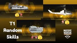 Random skills 🫣 for Tire 1 vehicle | Blueprint collect |Massive Warfare Aftermath 🌪️#massivewarfare 
