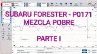 SUBARU FORESTER 2012 CON MOTOR FB20. DTC P0171 PARTE I.