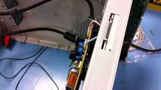Philips 190B monitor fault arcing blown fuse