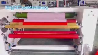 #Adhesivetaperewinding machine for #maskingtape #rewinding machine #machine #tapemachine #papertape