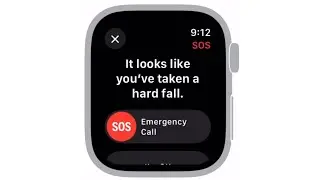 Apple Watch fall detection in action (Screen recording)