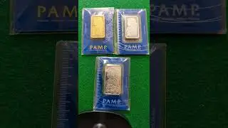 Поддельные слитки Pamp Suisse Gold, Platinum и Silver @TheKoba49 #деньги #обман #мошенничество