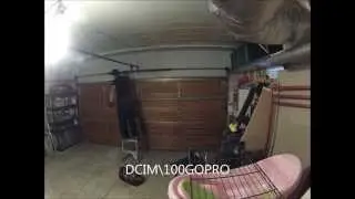 garage door, broken spring replacement, time lapse, dublin ca