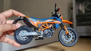 Unboxing KTM 690 SMC R Bike Scale Model || Maisto 1:12 Diecast Scale model || KTM Bike collection