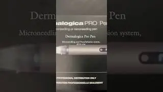 Today&rsquo;s focus: the @dermalogica  Pro Pen Microneedling and NanoInfusion system #beautyschool