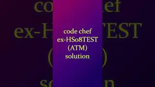 CODECHEF QUESTION CODE-HS08TEST(ATM) SOLUTION IN C LANGUAGE | C/C++/Python| #programming