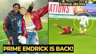 Moment Endrick win first MOTM after brilliant Lyon DEBUT