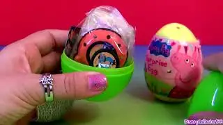 Peppa Pig Toy Surprise Egg Disney Phineas & Ferb Hello Kitty ハローキティ by Disneycollector