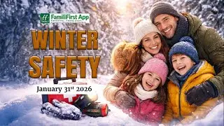 Family Life Skills Calendar -  January 31st, 2026 - Winter Safety