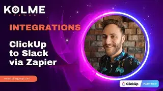 Intro IPaaS tools: ClickUp to Slack via Zapier