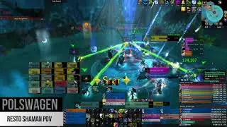 resto shaman POV, Paradiggly Swiggly Mistress mythic kill.
