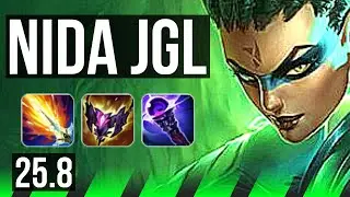 NIDALEE vs VI (JGL) | Godlike | EUW Master | 25.8