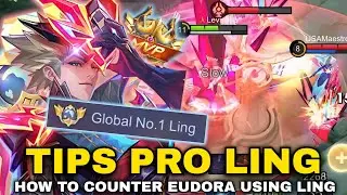 LING NEOBEAST FASTHAND GAMEPLAY & TIPS TO FIGHT AGAINST EUDORA | LING BEST BUILD & EMBLEM 2025