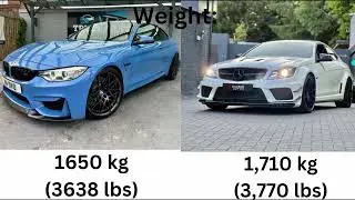 2012 Mercedes C63 AMG Black series vs 2014 BMW M4