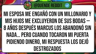 Mi Esposa Me Engañó Con Un Millonario Y Mis Hijos Me Excluyeron De Sus Bodas — 8 Años Después ...