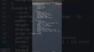 HTML CSS Loop Animation 🔁 | Creative Web Design Short #shorts #coding