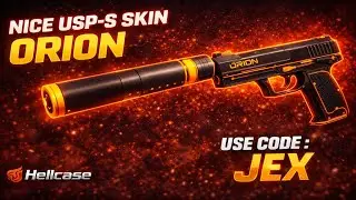 NICE USP-S SKIN ORION - HELLCASE PROMO CODE 2025
