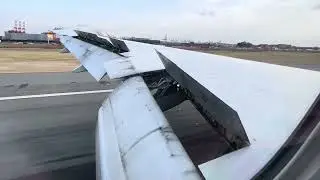 Happy New Year! United Airline landing at Newark International Airport!