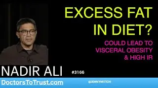 NADIR ALI f1 | EXCESS FAT IN DIET?  COULD LEAD TO VISCERAL OBESITY & HIGH IR