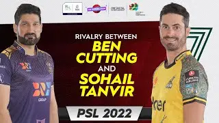 Ben Cutting vs Sohail Tanvir | Exchange Middle Finger Gestures | Peshawar Zalmi Vs Quetta Gladiators