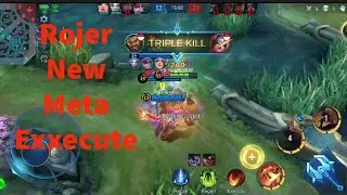 Rojer New Meta #mobilelegends #metabaru #subscribe