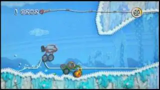 Kirby's Epic Yarn - Snow Land - Frigid Fjords | WikiGameGuides