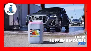 Foam SUPREME MOUSSE Red MAX. Espuma T&uacute;nel de Lavado y Boxes de lavado Color Rojo