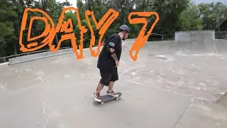 Day 7 Learning how to ride a Skateboard over 30 #godisgood #skateboarding #adultbeginner #skate