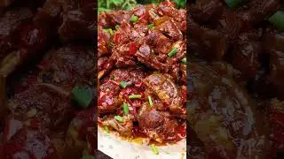 【ASMR MUKBANG】The guy challenged the braised snapping turtle, scary #spicy #eatbroadcast