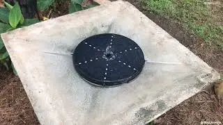 Awesome birdbath solar fountain by Gaizerl!