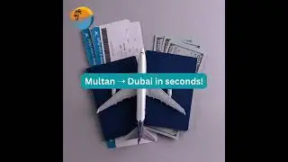 Find Cheap Flights from Multan to Dubai in Seconds! 🌍✈️ #FlightDeals#epictravelstars