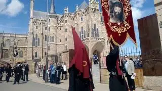 Semana Santa Astorga 2017. Procesión del Bendito Cristo de los Afligidos