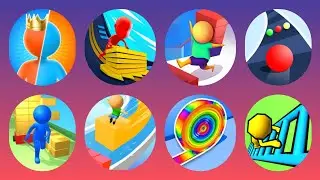 Giant Rush, Stack Colors, Cube Surfer, Color Run Stickman 3D, Color Road, Layers Roll, Stair Run,
