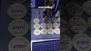 enameling process for challenge coins dingying hardware Factory