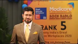 Rahul Shankar, COO, MODICARE LTD, One of India's Great Mid-size Workplaces 2020.