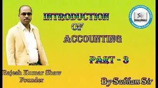 Introduction of accounting part-3 || Introduction of accountingclassXI Commere||SaradacoachingCentre
