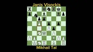 Tal's Best Chess Games Ever | Tal vs Visockis (1954)