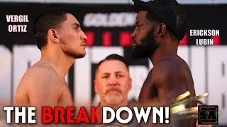 Vergil Ortiz vs Erickson Lubin | 3 Minute FIGHT DRILL - Heavy Hands PREDICTION