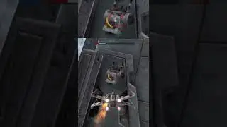 Attacking the heavy guns. #starwarsbattlefront2 #xwing