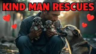 Kind Billionaire Rescues Abandoned Mother Dog and Puppies &ndash; It Will Touch Your Heart