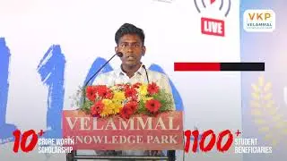 Karthick Manikandan | IIT and JEE(UG) 2023 achiever | Velammal Bodhi Campus | Ponneri | #VBC
