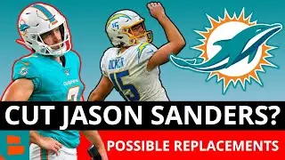 Cut Jason Sanders? Replacements Ft. Cameron Dicker & USFL Star | Miami Dolphins Rumors
