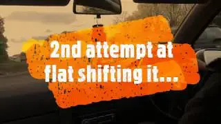 Is flat shifting faster than normal shifting? Well of course it is...