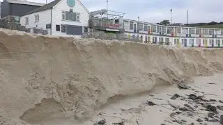 ANOTHER WASHED-UP SLICE OF St IVES - THE BANK OF PORTHGWIDDEN