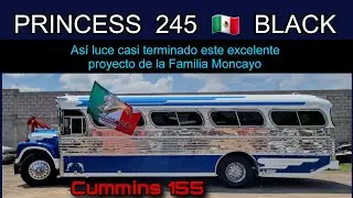 A bordo del Dina Disfrutando como ruje la Cummins 155