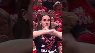 Rumor has it Caitlin Clark is still in the arena gesturing the travel